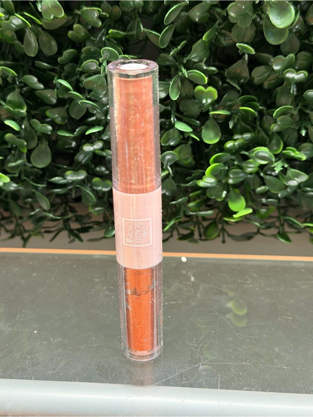 The Beauty Crop Cinnamon & Fudge Dual Eyeshadow Stick — Copper Brown & Soft Pink